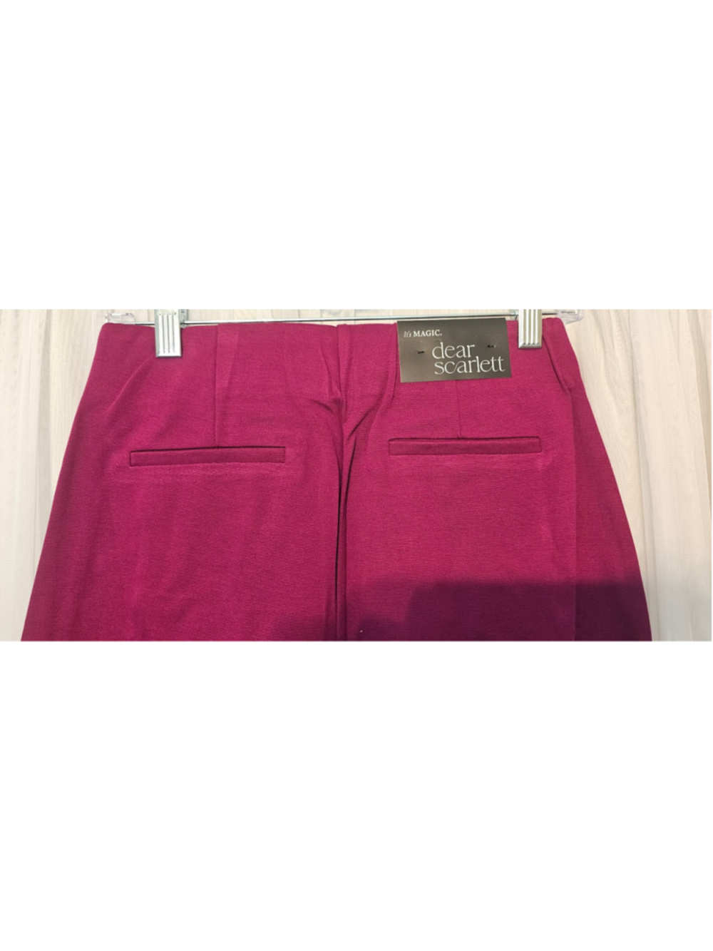 Women's Dear Scarlett Gala Pants in Merlot, size Small - Picture 3 of 7